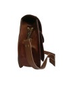 Womens Genuine Leather Vintage Shoulder Sling Crossbody Office Purse