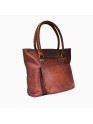 Womens Everday Tote Genuine Leather Shoulder Purse Business Handbag