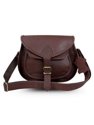 Womens Genuine Leather Vintage Shoulder Sling Crossbody Office Purse