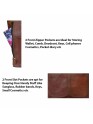 Womens Genuine Leather Rustic Tote Crossbody Satchel Dark Brown Tote Bag