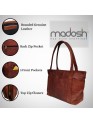 Women's Shoulder Tote Handbag With Wallet Brown Shoulder Office Handmade Bag