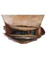 Vintage Genuine  Leather Briefcase Camera Lens DSLR Sony Canon Nikon Bag