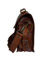Vintage Genuine  Leather Briefcase Camera Lens DSLR Sony Canon Nikon Bag