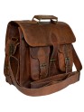 Vintage Genuine  Leather Briefcase Camera Lens DSLR Sony Canon Nikon Bag