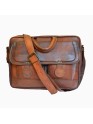 Genuine Leather Vintage Premium Laptop Shoulder Office Bag