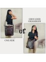 Genuine Leather Crossbody Sling Bag for Women – Handcrafted Shoulder Satchel with Adjustable Strap, Magnetic & Zipper Closure – Stylish Purse for Travel, Work, Office, Daily Use