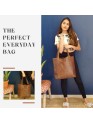  Genuine Hunter Leather Tote Women Purse Handmade Handbag Top Handle Shoulder Bag