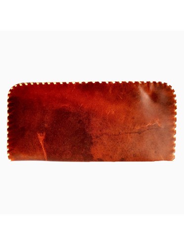  Women's Brown Fashion Clutch Genuine Leather Two Fold Wallet Card Holder Purse