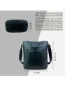 Madosh, Women's Genuine Leather Crossbody Bag Shoulder Messenger Ladies Casual Satchel Handmade Handbag