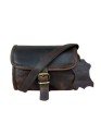 Madosh Genuine Leather Women’s Shoulder Brown Crossbody Flap Over Small Sling Side Purse 