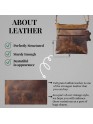  Buffalo Leather Crossbody Handbag Women's Hobo Bag Vintage Small Sling Crossover