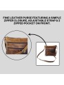  Buffalo Leather Crossbody Handbag Women's Hobo Bag Vintage Small Sling Crossover