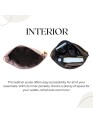  Buffalo Leather Crossbody Handbag Women's Hobo Bag Vintage Small Sling Crossover