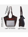 Women's Handbag Buffalo Leather Tote Hobo Bag Business Crossbody Shoulder Purse