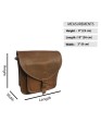  Women Crossbody Satchel Buffalo Leather Purse Slingbag Everyday Shoulder Handbag