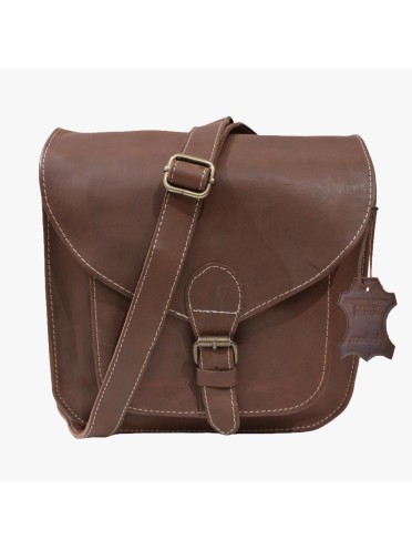  Women Crossbody Satchel Buffalo Leather Purse Slingbag Everyday Shoulder Handbag