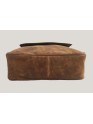 Women Cross body Genuine Buffalo Leather Brown Messenger Sling Shoulder bag 
