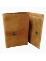  Men Real Leather Trifold Wallets Card Slots Blocking Slim Wallet Handmade Purse