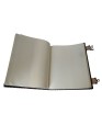 Genuine Leather Journal Medieval Stones Embossed Handmade Notebook Diary