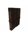 Genuine Leather Notebook Diary Brown Schedule Journal Small Book
