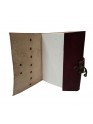 Brown Embossed Seven Stones Diary Genuine Leather  Everyday Oragniser