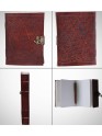 Genuine Leather Bound Journal Brown Notepad Writing Diary Sktetchbook For Artist