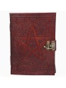 Genuine Leather Bound Journal Brown Notepad Writing Diary Sktetchbook For Artist