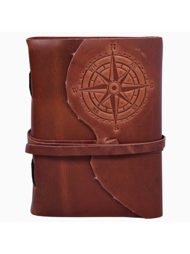 Genuine Leather Bound Brown Journal Handmade Diary Sketchers Writting Notebook
