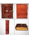 Madosh, Genuine Leather Bound Journal Office Notepad Diary Hocus Pocus Grimoire Book Handcrafted Plain Notebook
