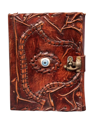 Madosh, Genuine Leather Bound Journal Office Notepad Diary Hocus Pocus Grimoire Book Handcrafted Plain Notebook