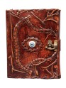 Madosh, Genuine Leather Bound Journal Office Notepad Diary Hocus Pocus Grimoire Book Handcrafted Plain Notebook