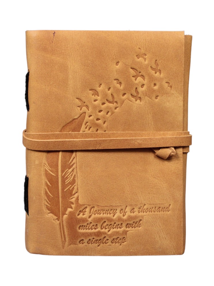 Leaf Embossed Genuine Leather Bound Grimoire Office Diary Book Of Shadow Spell Book Notebook Travellers Notepad Book
