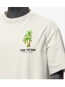 Oversized Drop Shoulder Graphic Printed Half Sleeve T-Shirt for Men | Round Neck t-Shirt 100% Cotton (240gsm) | Beach Wear Tshirt (IN, Alpha, L, Plus, Off White)