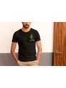Recycled Cotton Regular Fit Men's T-Shirt | Mens Printed Tshirt | Mens Round Neck Summer Holiday Tshirt