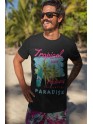 Cotton Men's t-Shirt Printed Beach Wear Tshirt | Round Neck Summer Holidays Tshirt