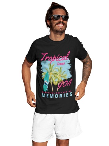 Men's 100% Cotton Goa Printed t-shirt | Round Neck Summer Holidays t-shirt | Half Sleeve Graphic Tshirt